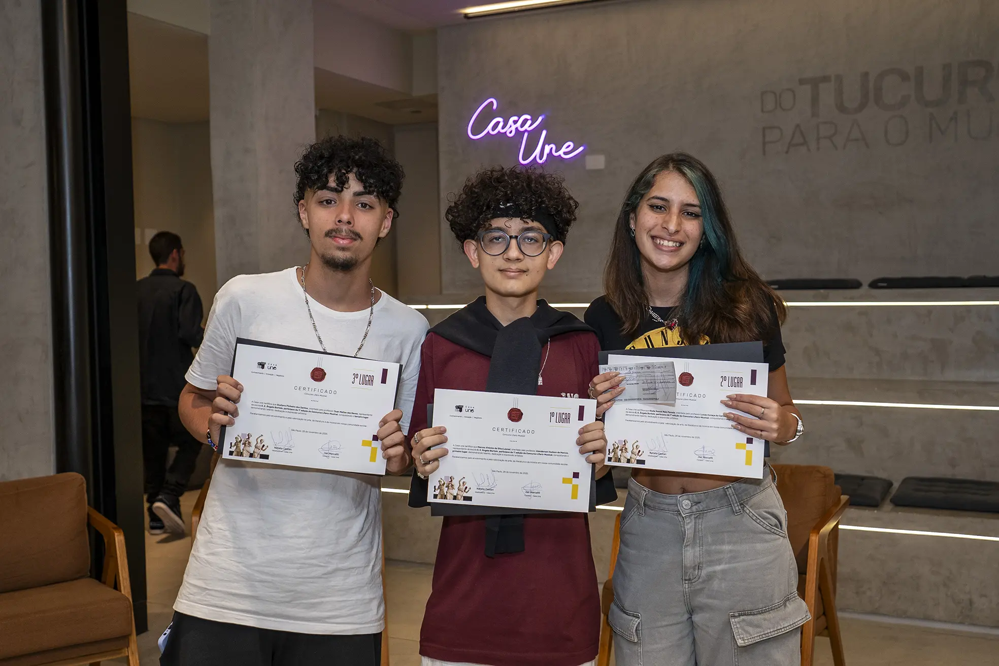 1° Concurso Lítero-Musical Casa Une